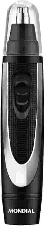 Aparador de Pelos Classic, Mondial, Preto/Prata, 0,8W, Bateria - TR-01