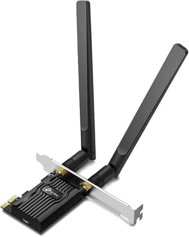 TP-Link Archer TX20E Wi-Fi Card PCI Express Wi-Fi 6 Adapter (AX1800) com Bluetooth 5.2, compatível com Windows 11/10