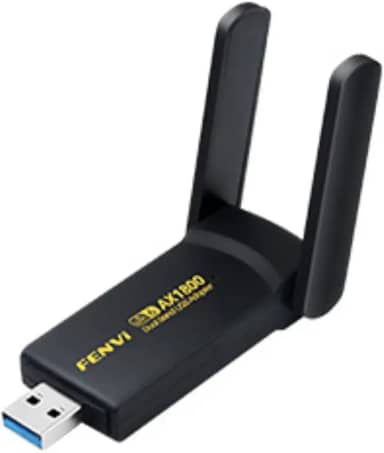 Adaptador Usb Wifi 6 Ax1800 Sem Fio Fenvi Rtl8832au 1800mbps Dual Band (5g/2.4ghz)