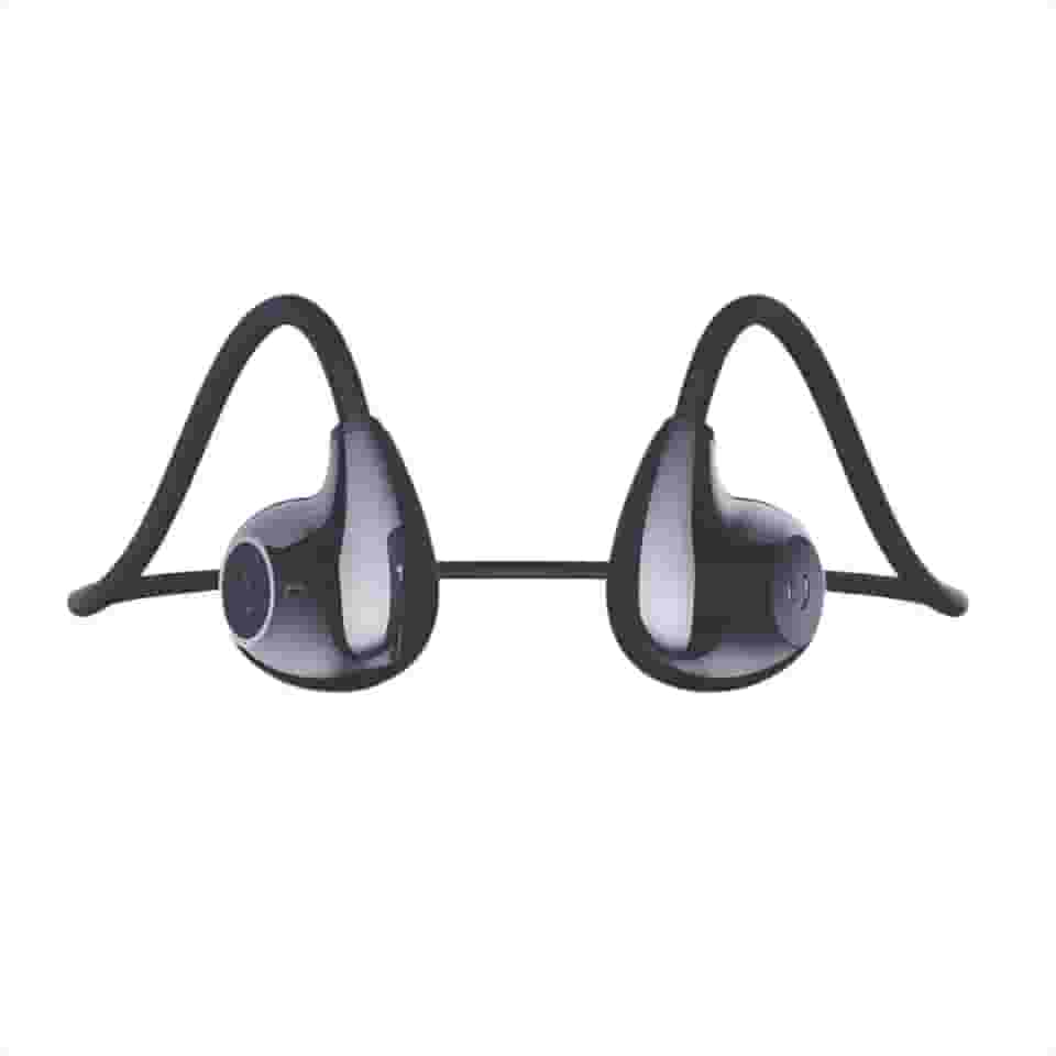 Fone de Ouvido Bluetooth Over-Ear, Leve 142g, com Microfone, Haste Flexível, Preto