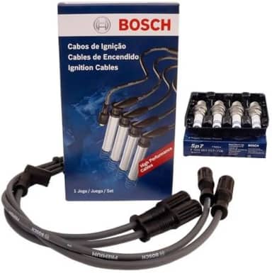 Kit Cabos e Velas Bosch Uno Palio 1.0 Evo Fire Vivace