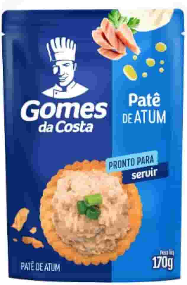 Patê de Atum Tradicional, gomes da costa 170g