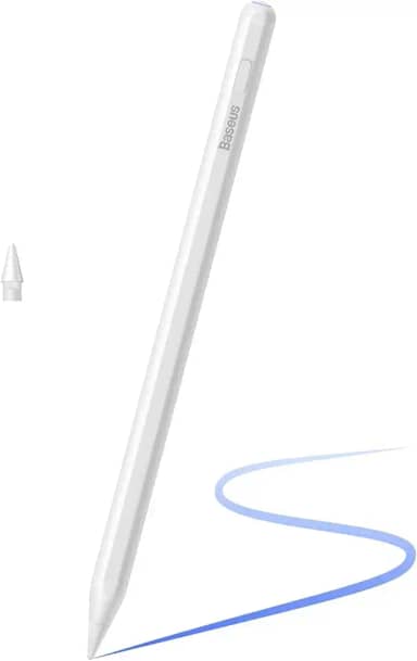 Baseus Caneta Pencil Para Apple iPad com Palm Rejection e Ponta de Alta Precisão 1.0mm Preta