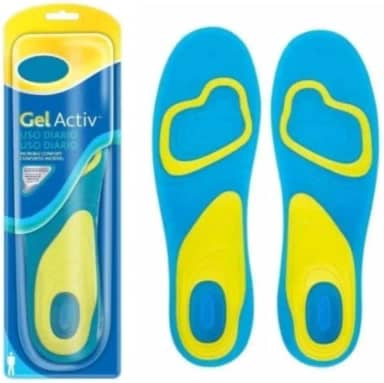 Palmilha Ortopédica Gel Para Quem Trabalha Até 12hrs Em Pé (42-48)