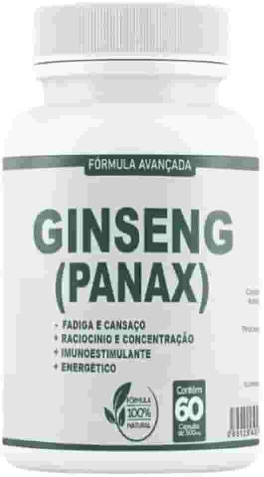 Ginsg. Pa 500mg 60 cáps - 1 Pote