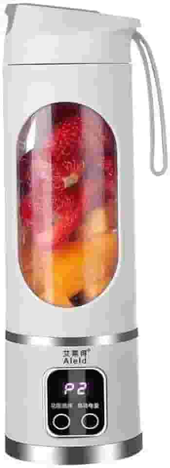 Liquidificador Portátil Recarregável 8 Lâminas, Espremedor - Branco