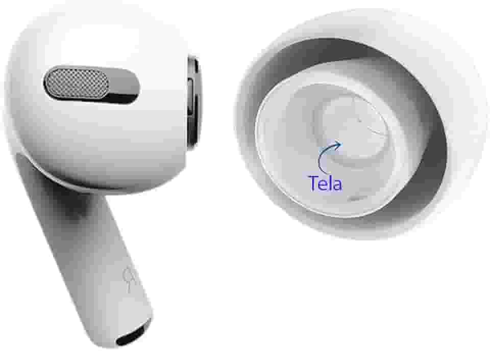 Adaptador Borracha Compatível Com Fone AirPods Pro Com Tela Ponta do Fone tamanho G