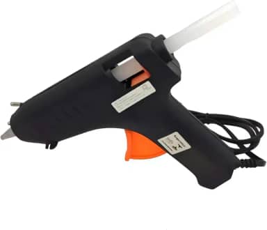 SEGMA - Pistola De Cola Quente 20w Bivolt Bico Fino + 10 Colas 7mm