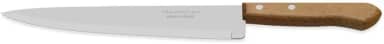 Faca Peixeira E Cozinha Tramontina Dynamic Com Lâmina De Aço Inox E Cabo De Madeira Natural 9'