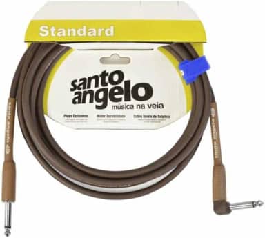 Cabo para Violão Santo Angelo Acoustic 3,05 metros PLug em L