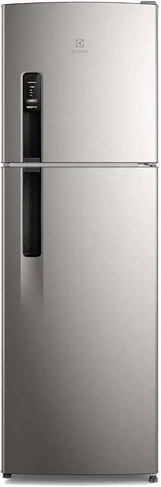 Electrolux Geladeira Electrolux Frost Free 400L AutoSense Duplex Inox Look (TF44S) 127V