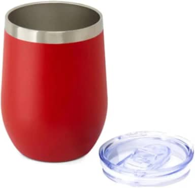 Copo Térmico Tipo Cuia 350 ml com Tampa Hermética Anti Vazamento Aço Inoxidável. ATENÇÃO: Envio de Côr ALEATÓRIA de Acordo com Nossa Disponibilidade.