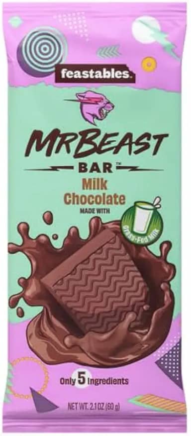 Chocolate Mr. Beast - Feastables 60g - Milk chocolate