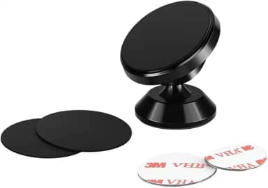 Suporte Celular Veicular Magnético Com Fixação 3M Alta Estabilidade Universal