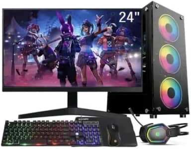 Pc Gamer I7 16gb, Ssd 512gb, Rx580 8gb, Kitgamer, Monitor 24