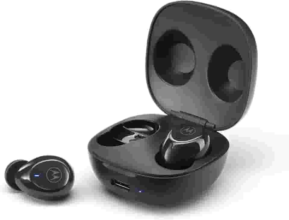 Motorola, Moto Buds 105, Fone de Ouvido Bluetooth, Preto
