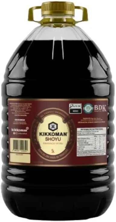 Shoyu Kikkoman Fermentação Natural 5 L