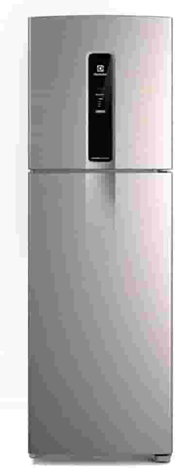 Geladeira Electrolux Frost Free Inverter 410L Efficient com AutoSense Inox Look (IF46S) 220V