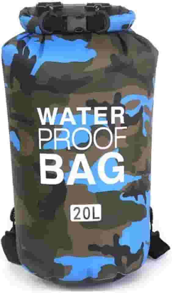 Bolsa Impermeável Azul, Saco Estanque, para Esportes