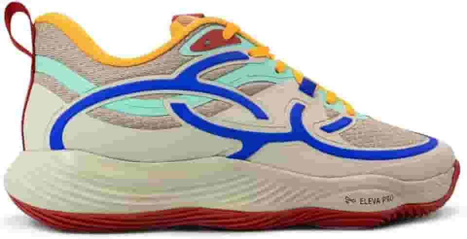 Tênis Olympikus QU4DRA BR1 Unissex - Bege/Azul