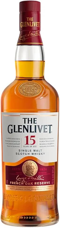 The Glenlivet Scotch Whisky The Glenlivet 15 Anos Single Malt Escocês - 750 Ml