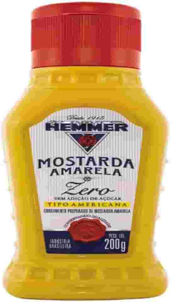 Hemmer Mostarda Amarela Americana Zero Squeeze 200G