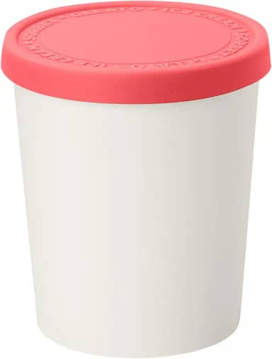 Tovolo Tubo de sorvete com, fácil de empilhar, doce - Framboesa