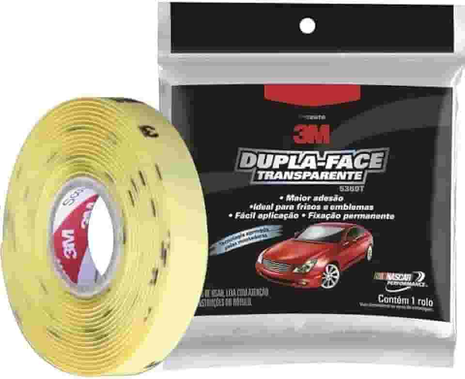 Fita Dupla Face 3M Automotiva 5369T Transparente 9,5MM X 20M