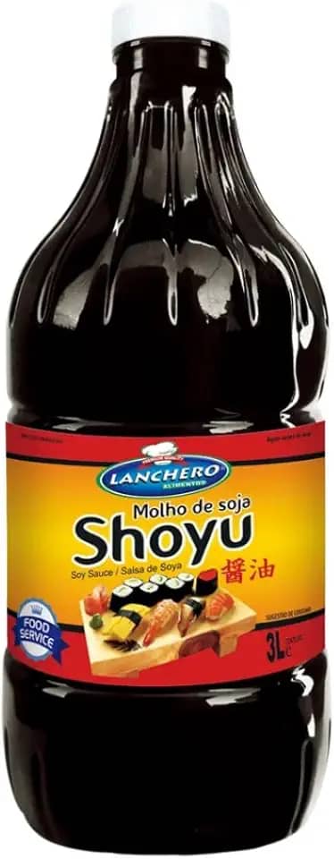 KIT C/ 01 PET. DE MOLHO SHOYU LANCHERO (PET) C/ 3 LTS.