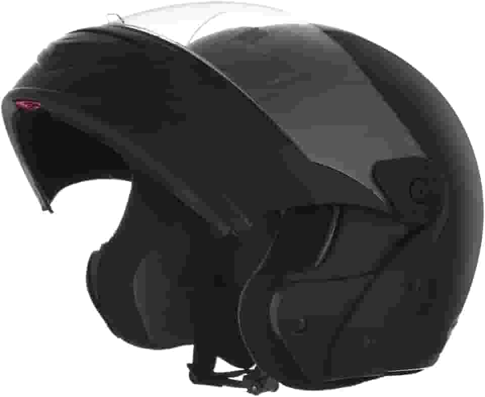 Capacete Mixs Gladiator Escamoteável Robocop Classic 62 Preto Fosco