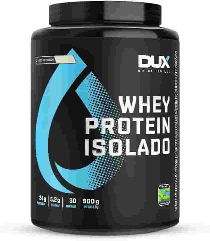 Whey Protein Isolado Chocolate Branco Pote 900g – Contribui para os Resultados e Auxilia a Recuperação Muscular – DUX HUMAN HEALTH