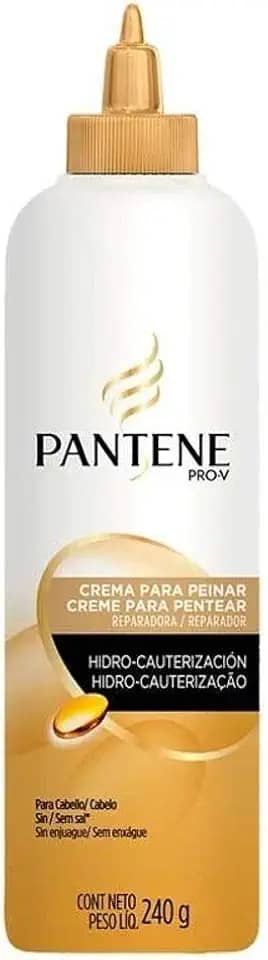 Pantene - Creme de Pentear Anti-Frizz, Hidro-Cauterização, Frizz Control, sem Sal, 240 ml