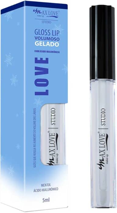 Lip Volumoso Gelado - 100, Max Love