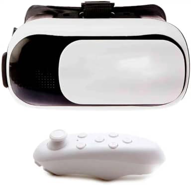 Óculos Vr 2.0 Realidade Virtual Cardboard 3d + Controle