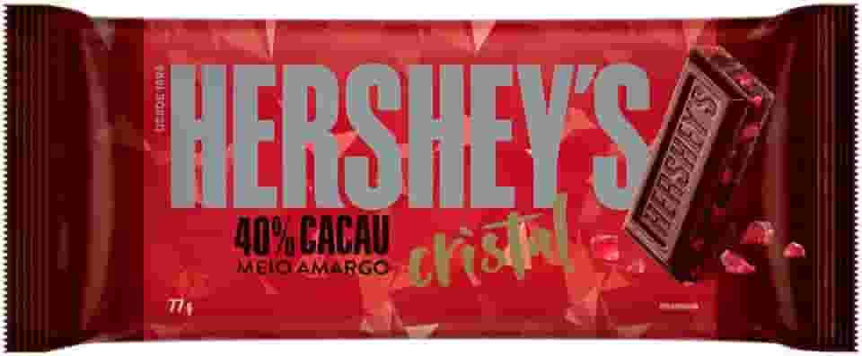 Barra de Chocolate Meio Amargo 40% Cacau Cristal 77g - Hershey's