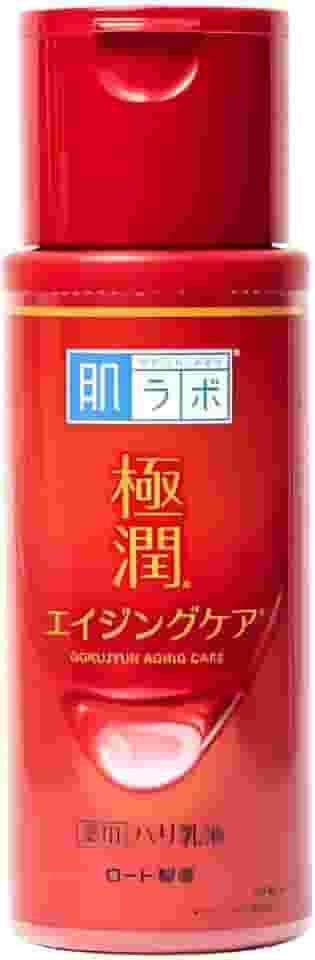Hada Labo® Gokujyun Aging Care Milk - Hidratante facial de textura leve para peles maduras com ação anti-idade 140ml