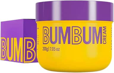 Beleza Brasileira Creme Hidratante Corporal Bumbum Cream 200g, Combate Flacidez e Suavização de Estrias, Todos os Tipos de Pele, Produto Vegano e Não Testado em Animais