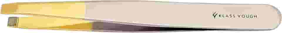 Klass Vough Pinça Reta Ponta Dourada Profissional