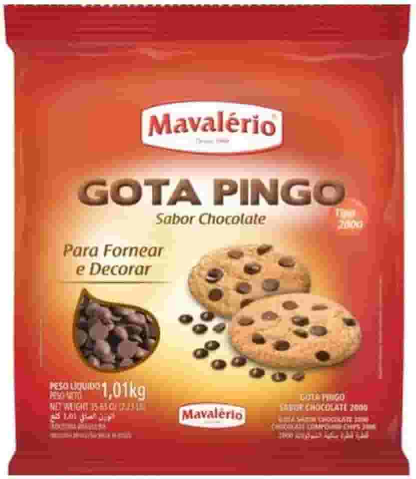 Gotas de Chocolate Pingo Para Forno Mavalerio 1Kg