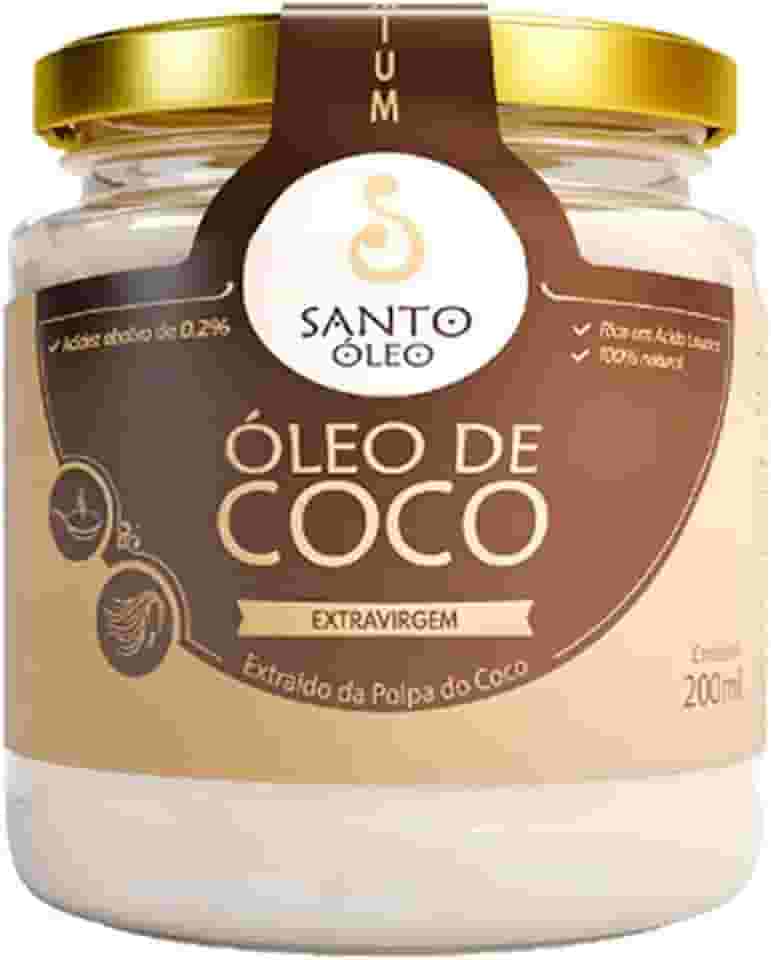 Santo Oleo Oleo De Coco Extra Virgem De Polpa 200Ml (218)