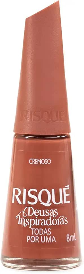 Esmalte Risqué Deusas Inspiradoras Todas Por Uma Nude Terroso 8 ml, Risqué