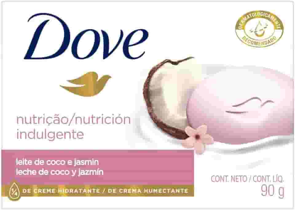 Sabonete em Barra Dove 90G Leite de Coco, DOVE, Branco