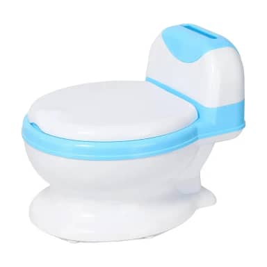 Privadinha Penico Troninho Infantil OHANA BABY para Desfralde - Design Ergonômico, Assento Anatômico, Suporta até 50kg - Azul