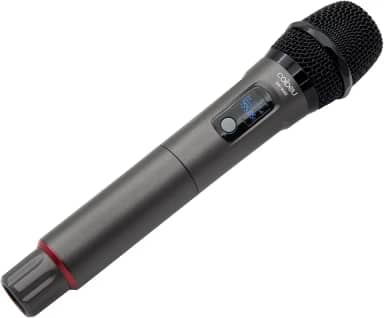 Microfone Sem Fio UHF, Microfone Karaoke, Microfone Dinamico, Microfone de Mão Profissional para Festas, Eventos, Aulas, Palestras, Lgreja, Desempenho, Entretenimento Familiar, WK-MAD