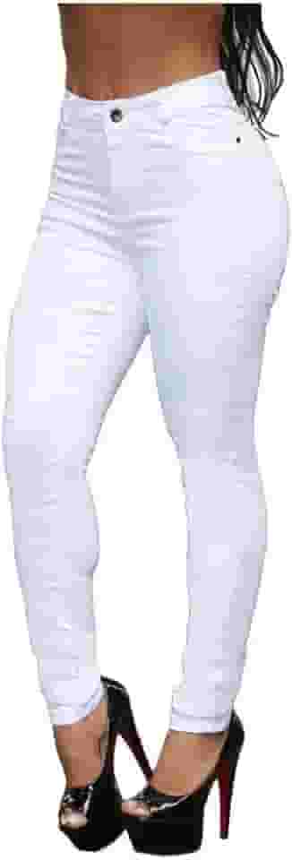 Calça Jeans Feminina Hot Pants Cintura Alta