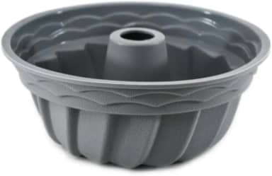 Forma de Silicone para Bolo Pudim Flan Gelatinas 20cm com Furo – Flexível e Colorida