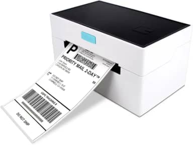 Impressora Térmica de Etiquetas 4 Polegadas para E-commerce, Logística e Armazém, Alta Velocidade e Código de Barras.