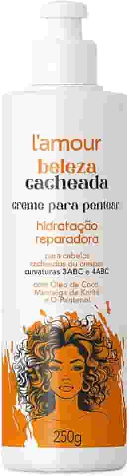 Creme para Pentear L’Amour Beleza Cacheada Hidratação Reparadora – Cachos Macios e Definidos