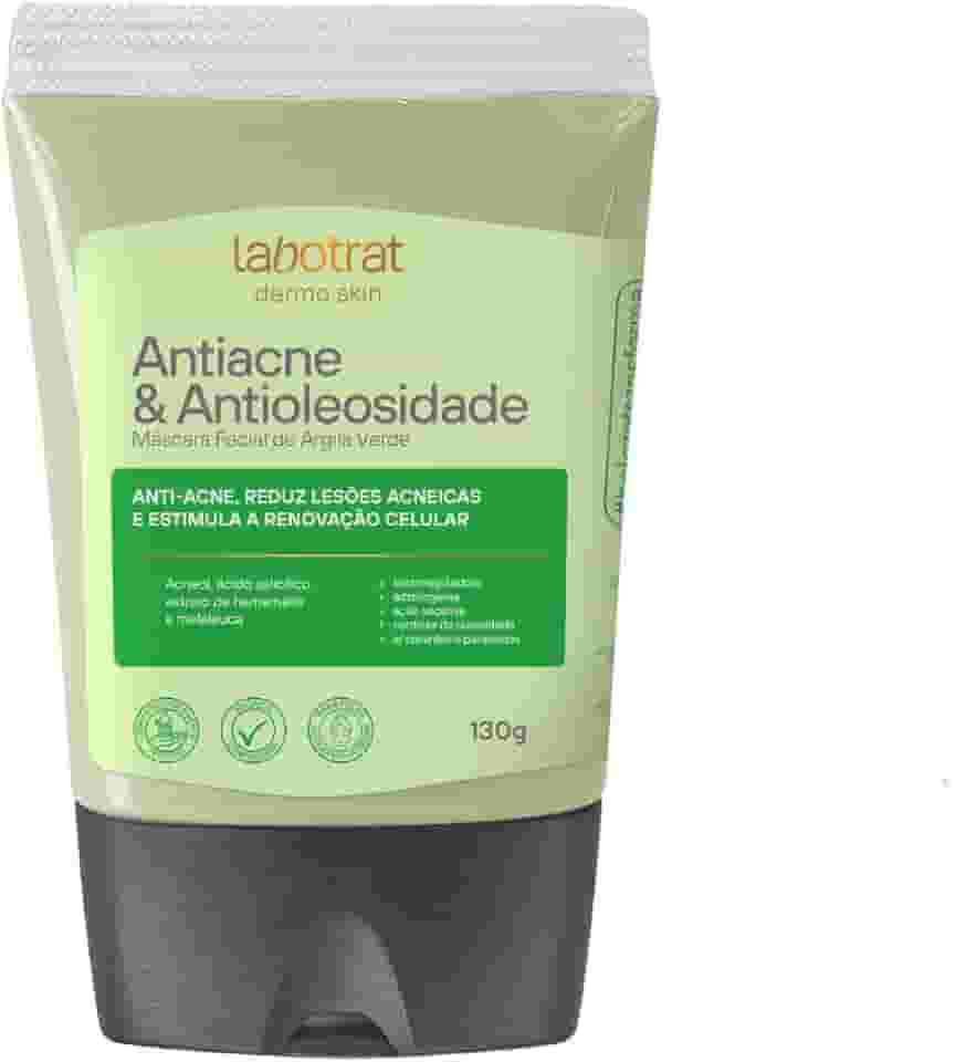 Labotrat Máscara Facial Argila Verde Antiacne - 130G