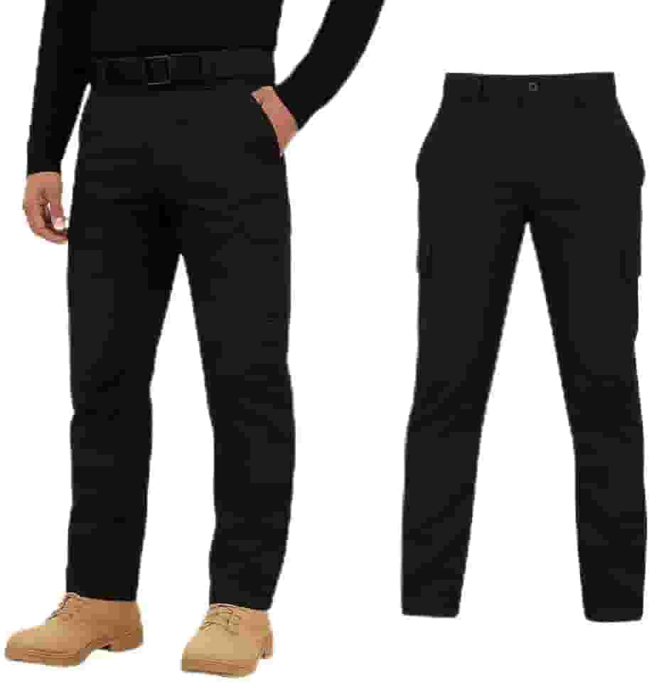 Calça Tática Anti‑Rasgo Thunder Poly Stop 6 Bolsos Estilo Militar Perfeita para Escalada Pesca Trilha Esportiva.